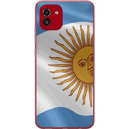 Samsung Galaxy A03 Genomskinligt Skal Argentina