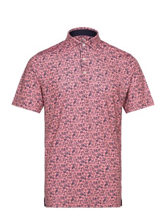 Mattr Peach Stand Polo Pink PUMA Golf