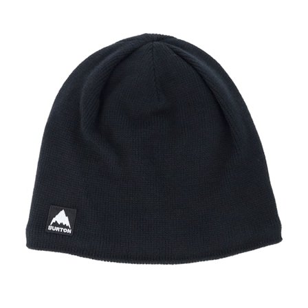 Burton - Noir traditionalbeanie Bonnet - Fleece Lined Mountain High True Black Beanie @ Hatstore