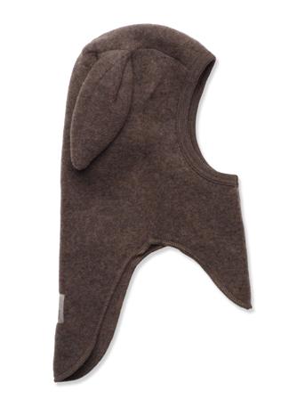 Balaclava Ears Soft Wool Accessories Headwear Balaclava Brun Huttelihut*Betinget Tilbud