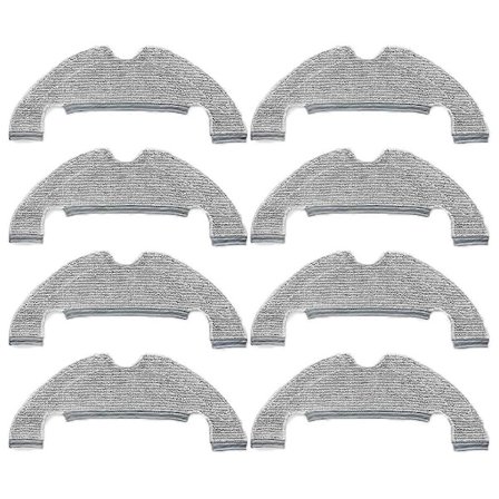 Moppepute for D10 Plus, Z10 Pro, L10 Plus robotstøvsuger, vaskbar og gjenbrukbar mikrofibermopp [DB]