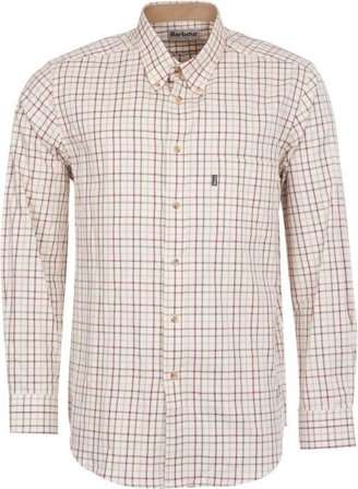 Barbour M's SP Tattersall Shirt Red