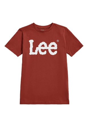 Lee Wobbly t-shirt T-shirts & toppar Herr Brun 170/176