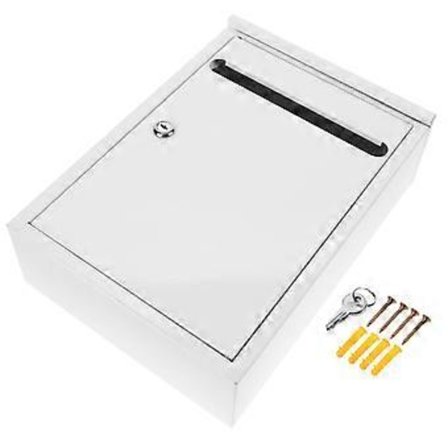 Lille forslagskasse, vægmonteret til campus, 36,20X26,20X11,10CM, låsbar, 1 stk.