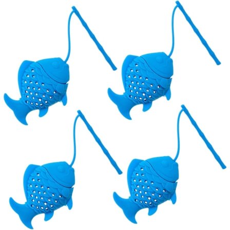 4 kpl Kukka Tee Keitin Haudutin A Alkuperäinen Kuuma Tee Suodatin Teekannu Haudutin Silikoni Tee Siivilä Silikoni Tee Haudutin Suodatin,8*5*3cm