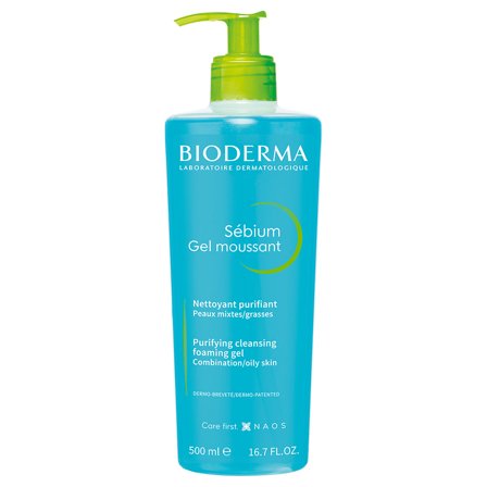 BIODERMA Sébium Gel Moussant Gel detergente purificante 500ml - Gel detergente viso