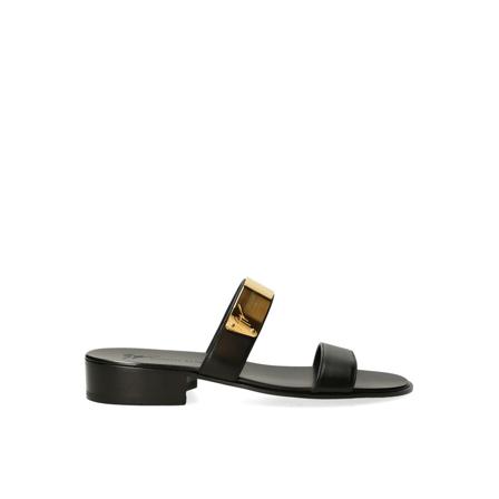 Giuseppe Zanotti, Sandals Czarny, Mężczyzna, Rozmiar: 42 EU