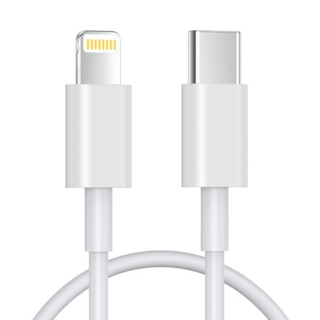USB C til Lightning Kabel 2M iPhone Hurtigopladerkabel USB-C Opladerkabel til iPhone 13/12/12 PRO Max/12 Mini/11/11PRO/XS/Max/XR/X/8/8Plus/iPad