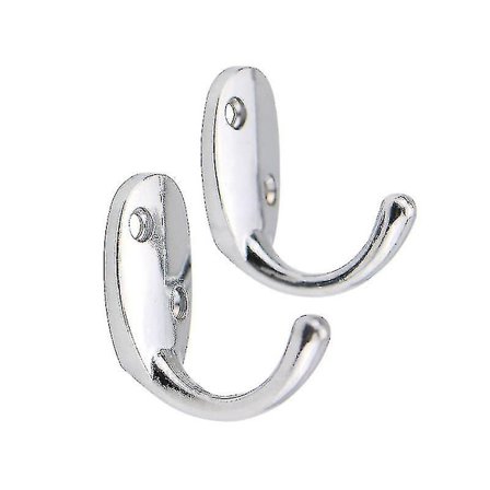 Klädkrok, polerad krom, möbelbeslag Klädkrok för garderob