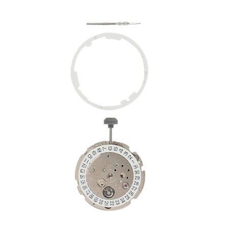 Ny Høy Kvalitet Japan 21 Jewels Miyota 8215 Urverk Svart Dato Rustfritt Stål