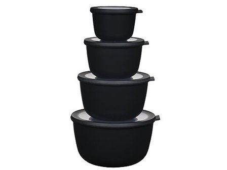 Skålsett Cirqula 4STK Black