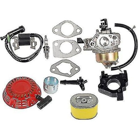 Förgasarkit med luftfilter tändspole kompatibel med Honda Gx240 Gx270 8HP 9HP motor