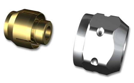LK Systems AX16 FKR Kopplingsset 16 mm x 1/2", Installation
