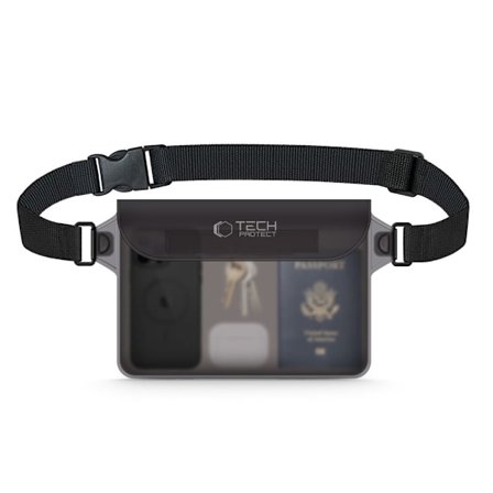 Tech-Protect Universal Vattentät Väska Svart