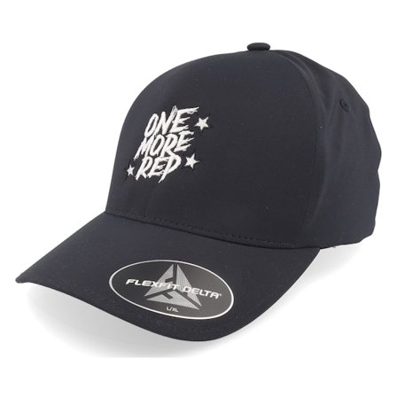 Berzerk - Preto flexfit Boné - White One More Rep Fitness Delta Black Flexfit @ Hatstore