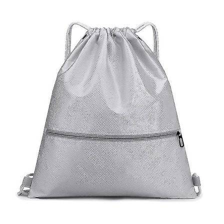 Unisex Drawstring Bag Sports Gym Daypack Swimming School Backpack Beach Travel Shopping Pack