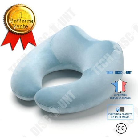 TD U-formad kudde, multifunktionshuva cervikal, U-formad resekudde, tupplurskudde, Memory Foam