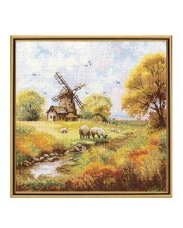 Stickpackung Bild Bei der alten Mühle