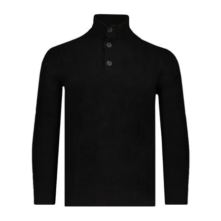 Calvin Klein, Turtlenecks Zwart, Heren, Maat:L,Polyamide