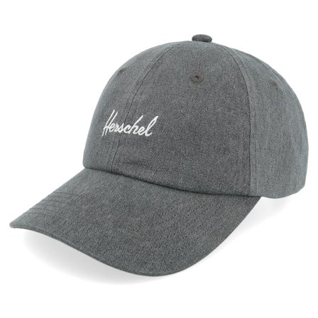 Herschel - Schwarz unconstructed Cap - Sylas Cap Stonewash Black Dad Cap / Unconstructed @ Hatstore
