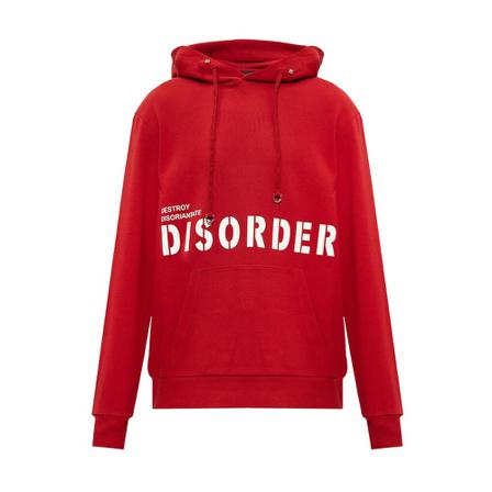 John Richmond Printed Hoodie Rød, Herre