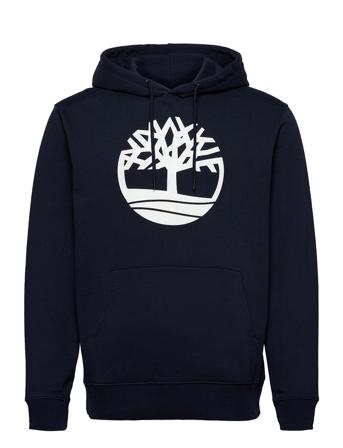 Core Logo P/O Hood Bb Hoodie Blå Timberland