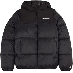 Kids - Champion Branded Puffer Jacket Black 7-8 Years - Coats and jackets - 7-8 years - Black