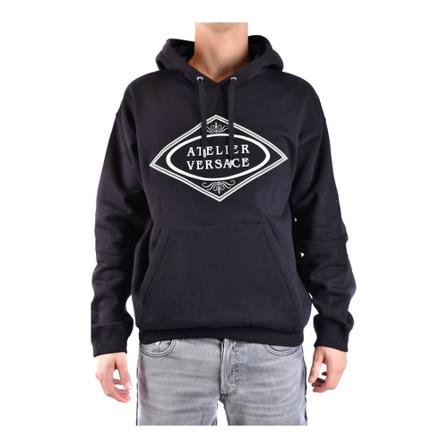 Versace, Sweatshirt Zwart, Heren, Maat:L