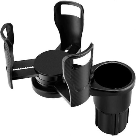 Dobbelt Bilkopholder - Bil Drikkevareholdere, Udvidende Kopholder til bil, Justerbar og Udtrækkelig Kopholder Egnet