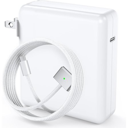 Mac Book Pro Laddare - 140W USB C GaN Strömadapter med Magnetisk 3 Kabel (2 m) för MacBook Pro 14-tum 16-tum med M1/M2/M3/M4 Pro/Max Modell (2021