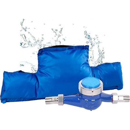 Ulkovesimittarin eristyskansi, putkien jäätymisen esto talvella, putken suojus ulkokäyttöön, pakkassuojausventtiilin kansi (FMY)