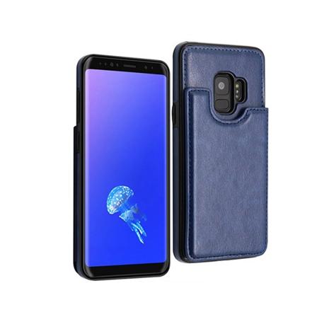 Skal med Plånbok för Samsung Galaxy S9 Blå