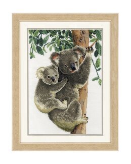 Broderikit Billede Koala - Vervaco