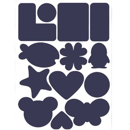 Reparationsplaster Selvklæbende til tøj 5 ark