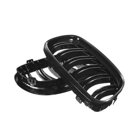 Bilgitter Grill Front Nyre Blank 2 Dobbelt Lamel Til 3 Series E90 E91 2009 2010 2011 Bil Styling