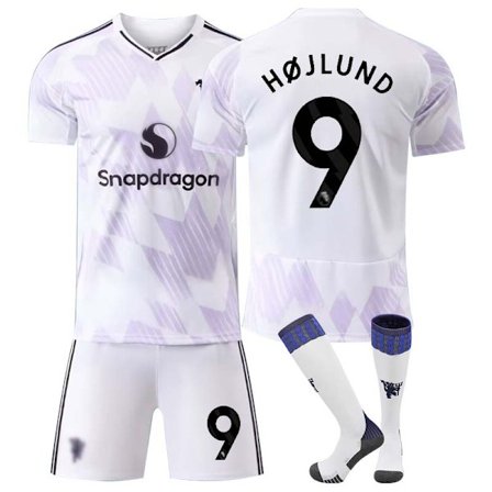 25-26 Manchester United F.C. Udebanetrøje Tredje NO.7 MOUNT Sæt Børn Voksen Fodboldudstyr med Strømper NO.7