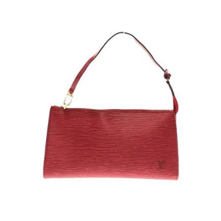 Louis Vuitton Vintage Pre-owned Leather louis-vuitton-Väska röd, Dam Vintage Väskor, Dam, Storlek: ONE SIZE