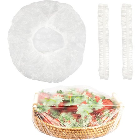 200 st engångsmatförvaringslock DuschmössaTransparent P