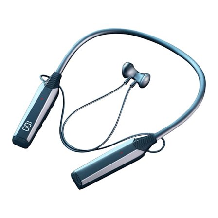 Bluetooth 5.4 Nakkebåret Intelligent Digital Display Med Lang Batterilevetid Stereo Surround Sound Trådløse Øretelefoner