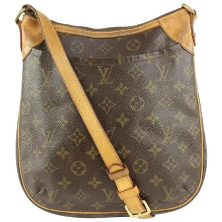 Louis Vuitton Vintage, Pre-owned Canvas louis-vuitton-bags Bruin, Dames, Maat:ONE Size