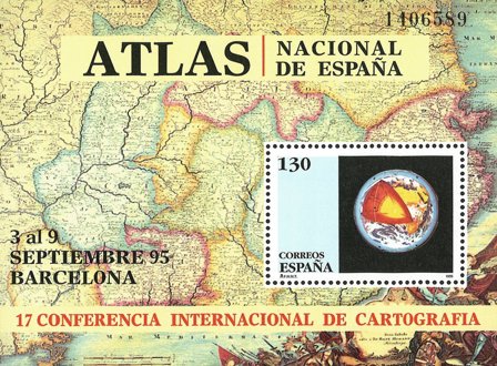 Spanien - Barcelona 1995 - Postfrisk miniark