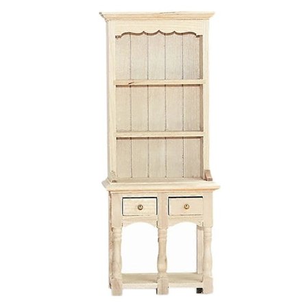 1/12 Miniatyr Möbel Bokhylla Vardagsrum Kök Modell Skåp Hylla Förvaringsskåp A