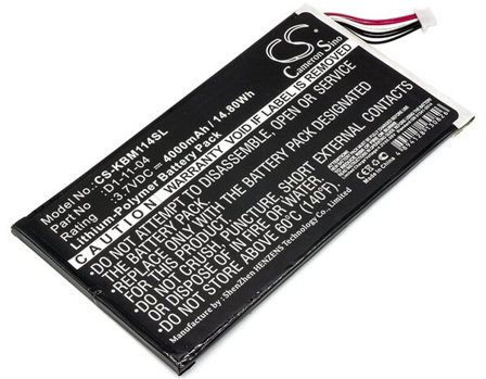 Batteri for e-bok, e-leser for Kobo Vox, K080-KDN-B
