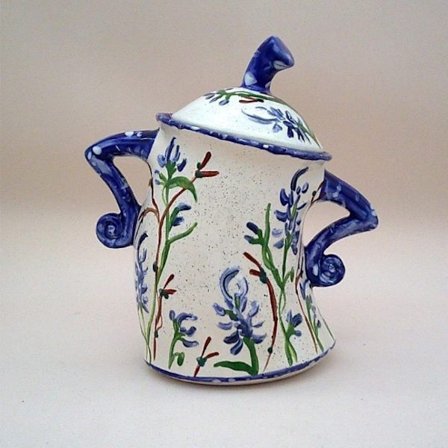 "Attitude-fyldte krukker" Resinfigur | Sødt attitude krukke ornament med hænderne i siden