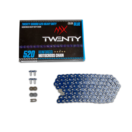 Kjede Twenty Oshiro 520 HD Blå – Søk På Motorsykkel - Husqvarna TE 125 2014-2026