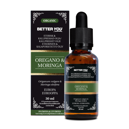 Better You Oregano & Moringa Olje 30 ml
