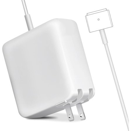 Mac Book Pro-lader, erstatning for AC 85W 2T-Tip-kontakt strømadapter, kompatibel med Mac Pro 15 tommer og 13 tommer (2012-2017)