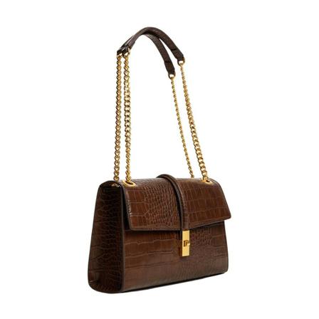 Mango Taske M-- Brun, Dame Skuldertasker, Størrelse: ONE Size