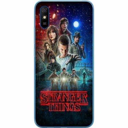 Xiaomi Redmi 9at Genomskinligt Skal Stranger Things