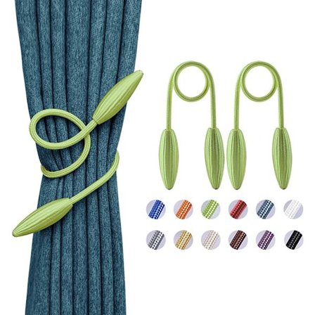 2 stk. DIY snoede gardinholdere Kreative dekorative gardiner